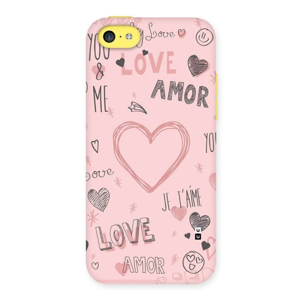 Love Amor Back Case for iPhone 5C