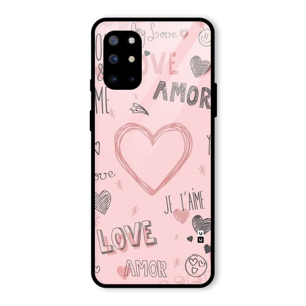 Love Amor Glass Back Case for OnePlus 8T