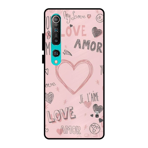 Love Amor Metal Back Case for Mi 10