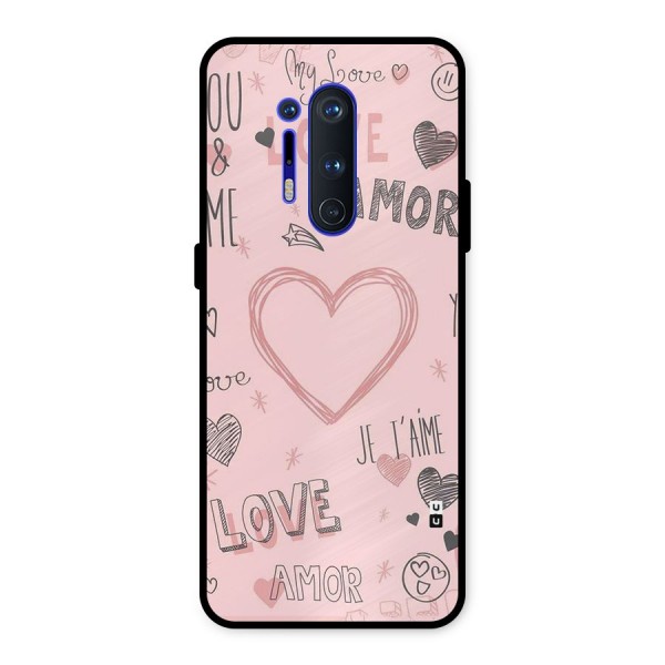 Love Amor Metal Back Case for OnePlus 8 Pro