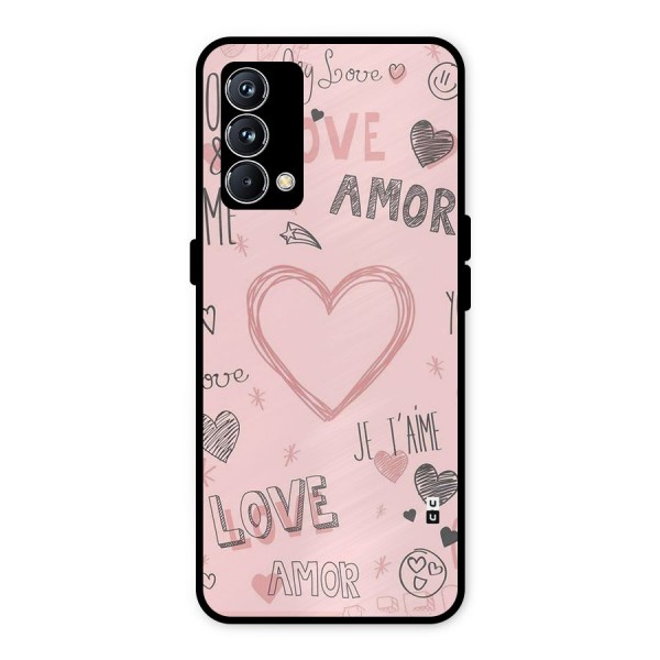 Love Amor Metal Back Case for Realme GT Master Edition