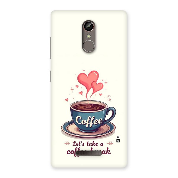 Love Coffee Break Back Case for Gionee S6s