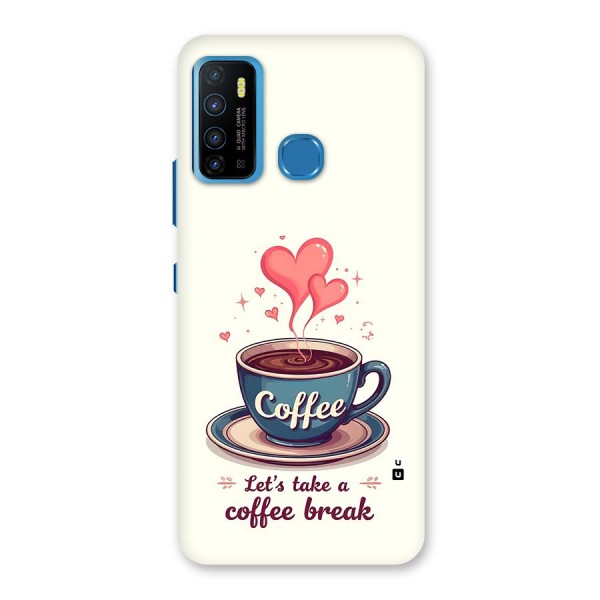 Love Coffee Break Back Case for Infinix Hot 9