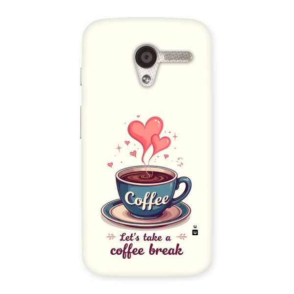 Love Coffee Break Back Case for Moto X