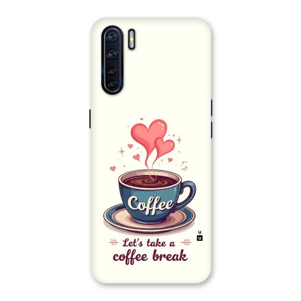 Love Coffee Break Back Case for Oppo F15