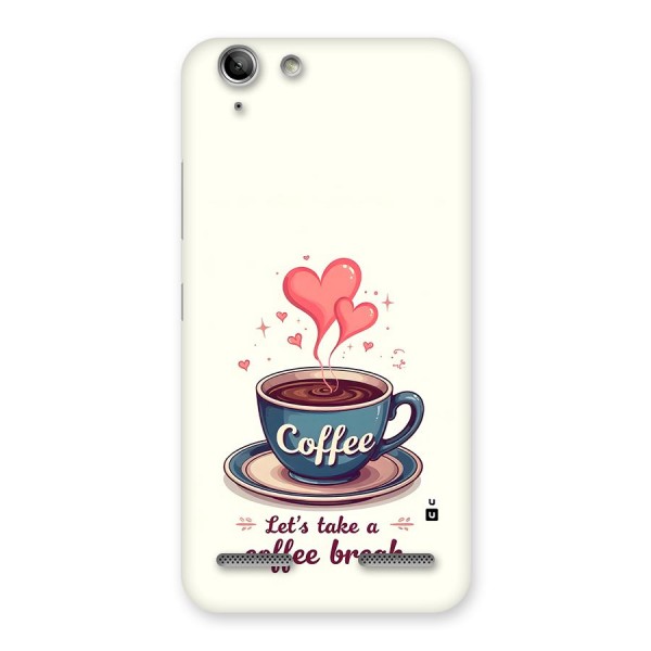 Love Coffee Break Back Case for Vibe K5 Plus
