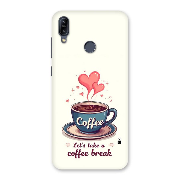 Love Coffee Break Back Case for Zenfone Max M2