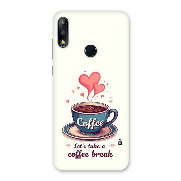 Love Coffee Break Back Case for Zenfone Max Pro M2