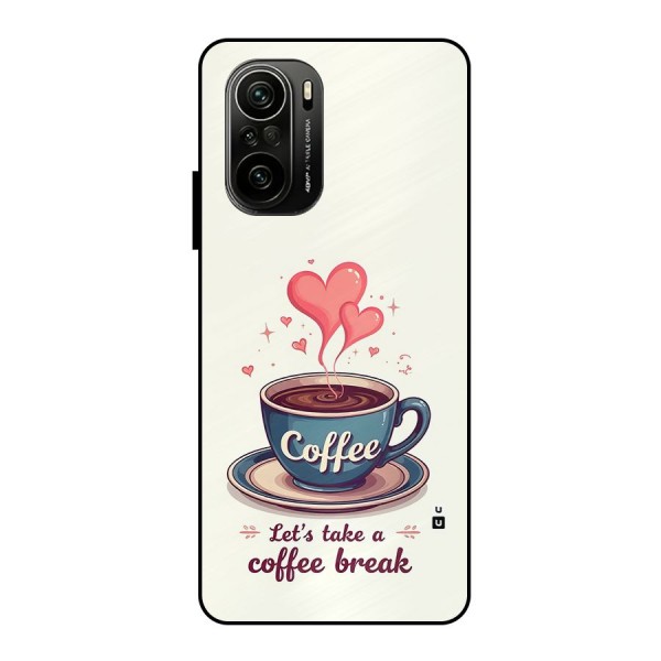Love Coffee Break Metal Back Case for Mi 11x