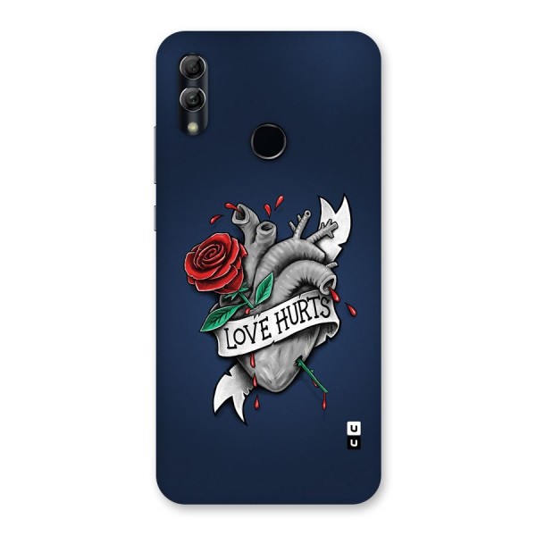 Love Hurts Back Case for Honor 10 Lite