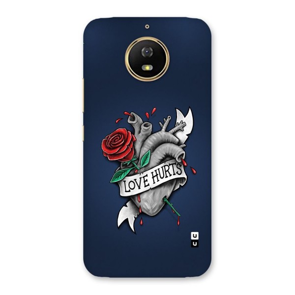 Love Hurts Back Case for Moto G5s