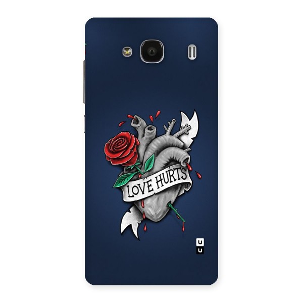 Love Hurts Back Case for Redmi 2s