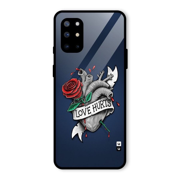 Love Hurts Glass Back Case for OnePlus 8T