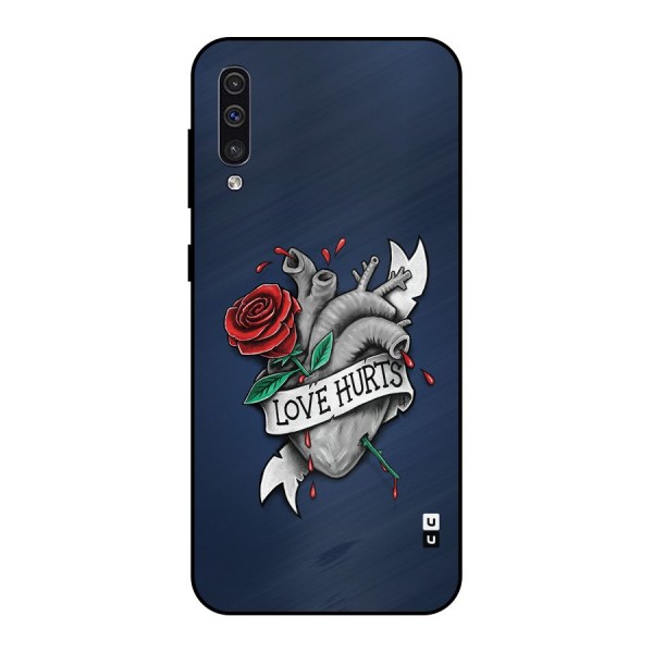Love Hurts Metal Back Case for Galaxy A30s