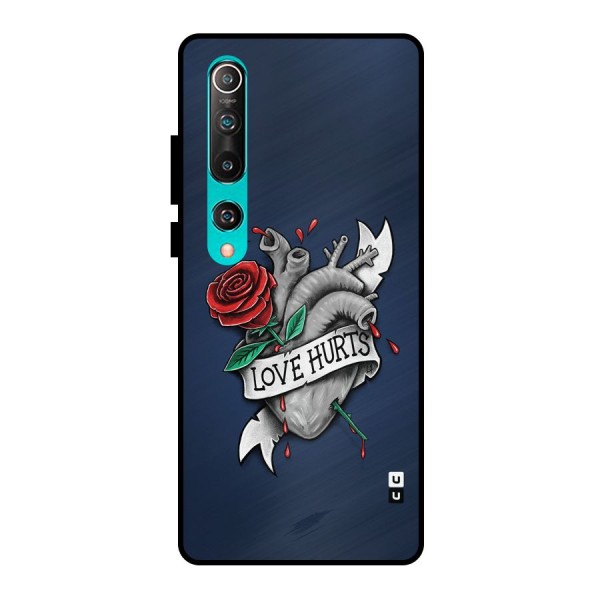 Love Hurts Metal Back Case for Mi 10