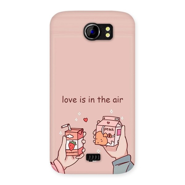 Love In Air Back Case for Canvas 2 A110
