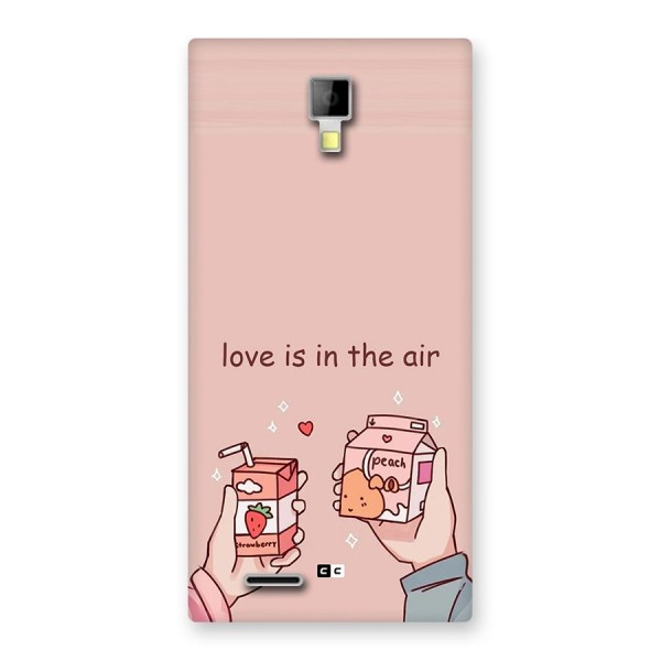 Love In Air Back Case for Canvas Xpress A99
