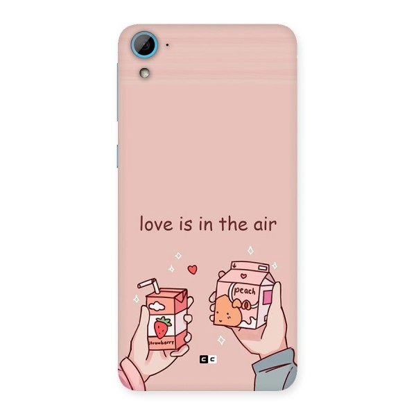 Love In Air Back Case for Desire 826
