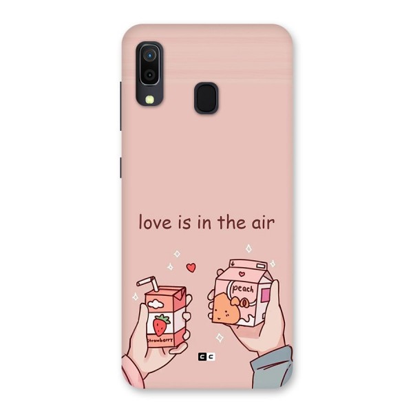 Love In Air Back Case for Galaxy A20