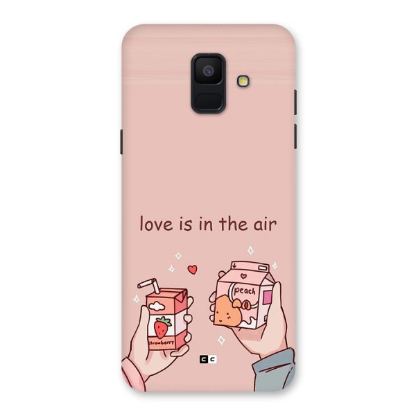 Love In Air Back Case for Galaxy A6 (2018)