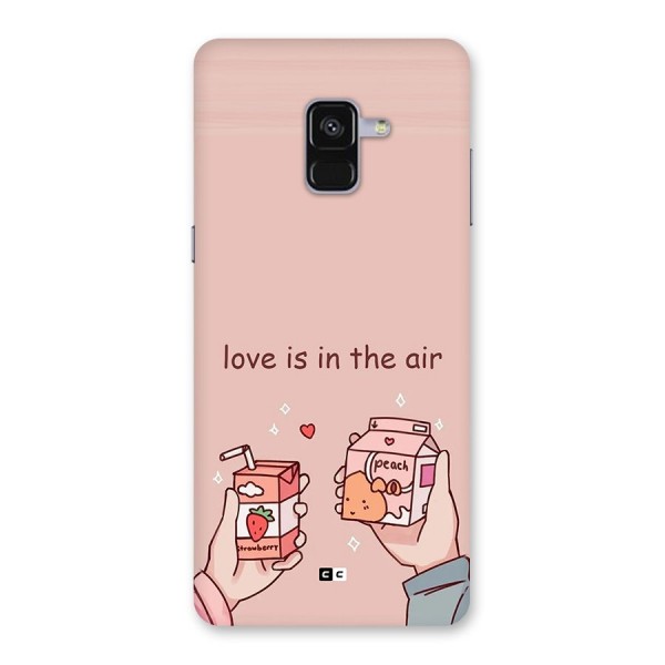 Love In Air Back Case for Galaxy A8 Plus