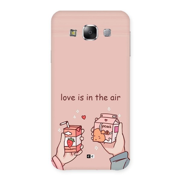 Love In Air Back Case for Galaxy E5