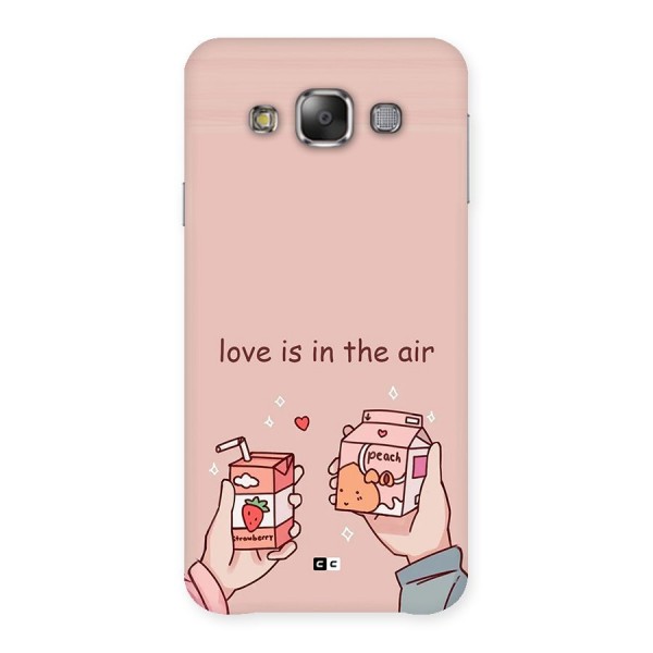 Love In Air Back Case for Galaxy E7
