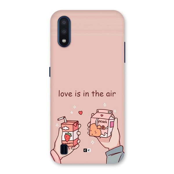 Love In Air Back Case for Galaxy M01
