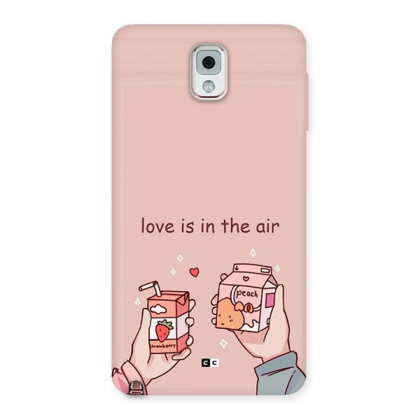 Love In Air Back Case for Galaxy Note 3