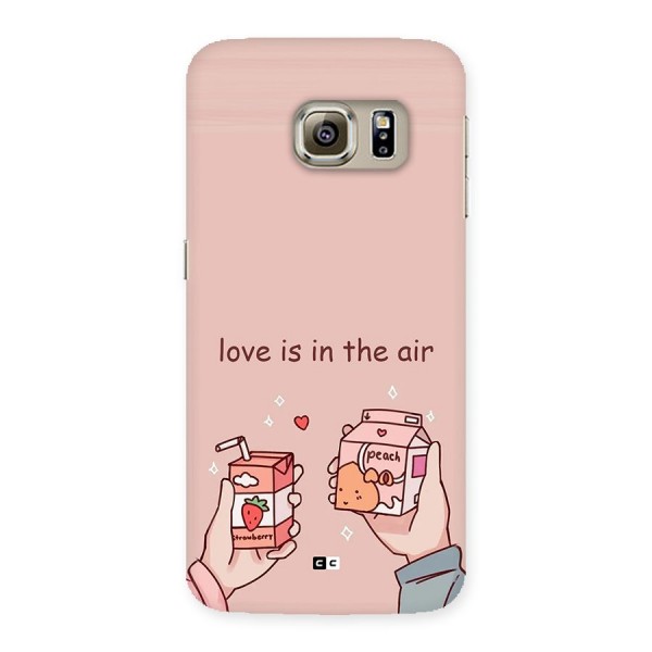 Love In Air Back Case for Galaxy S6 edge