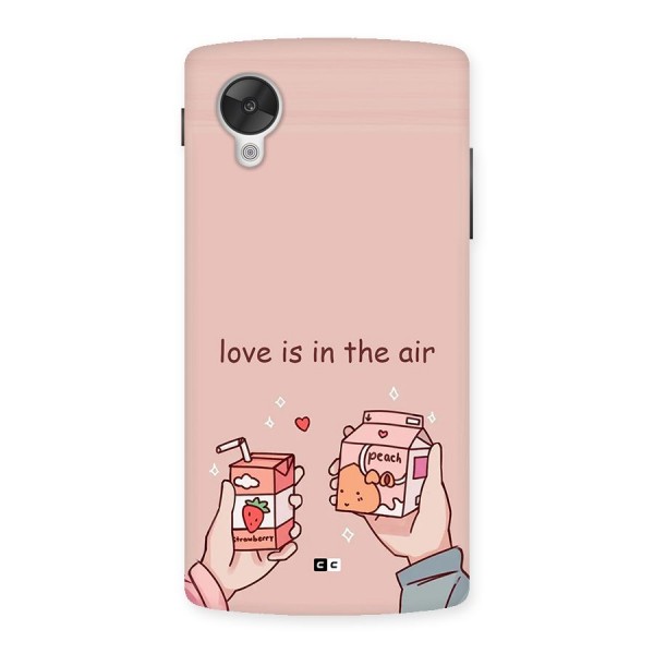 Love In Air Back Case for Google Nexus 5