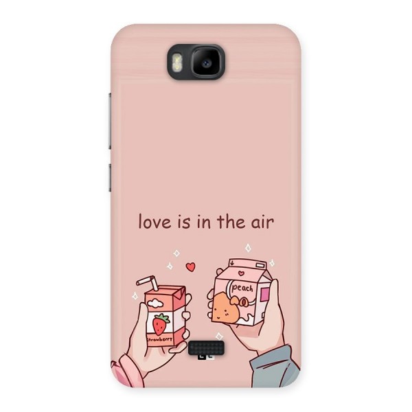 Love In Air Back Case for Honor Bee