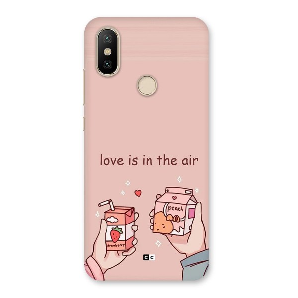 Love In Air Back Case for Mi A2