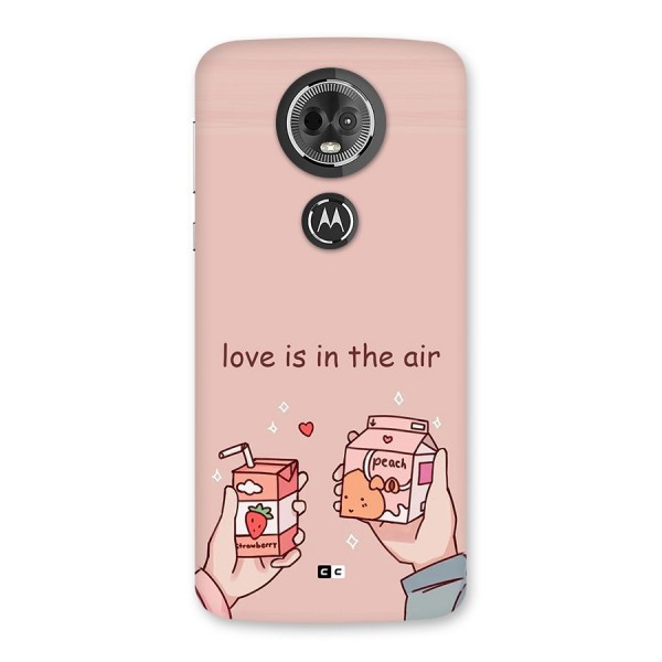 Love In Air Back Case for Moto E5 Plus