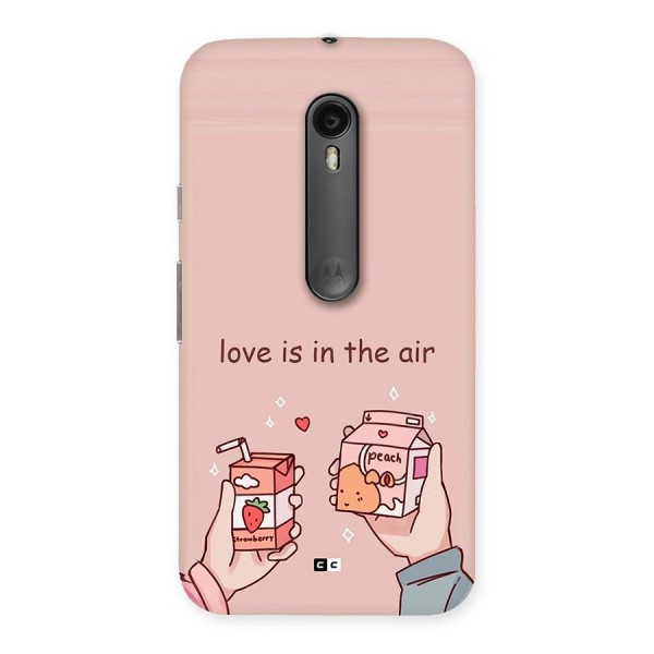 Love In Air Back Case for Moto G3