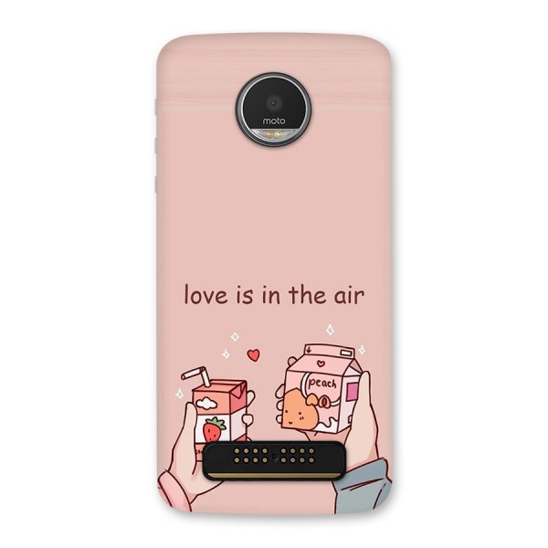 Love In Air Back Case for Moto Z Play