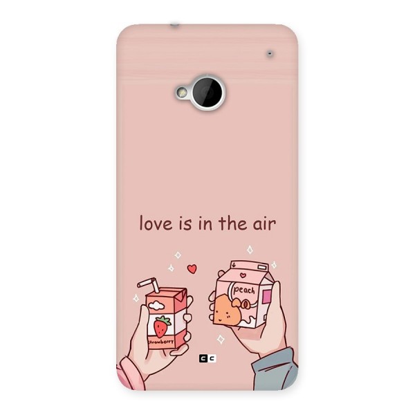 Love In Air Back Case for One M7 (Single Sim)