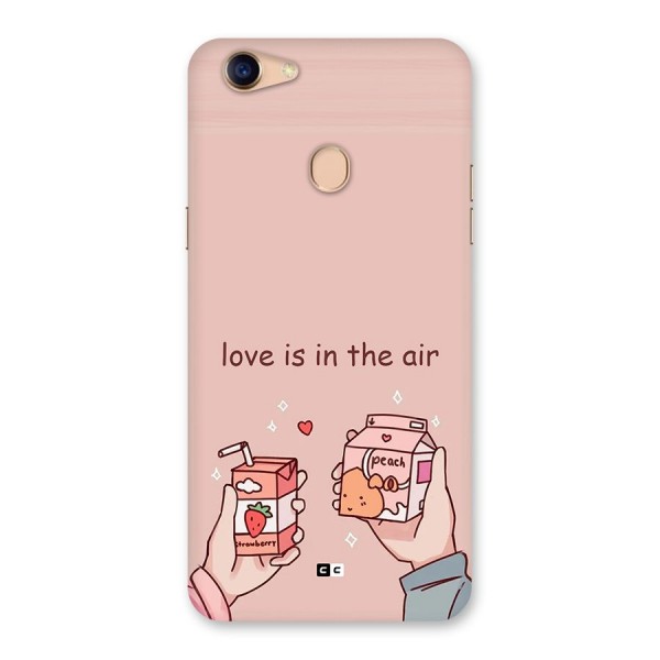 Love In Air Back Case for Oppo F5