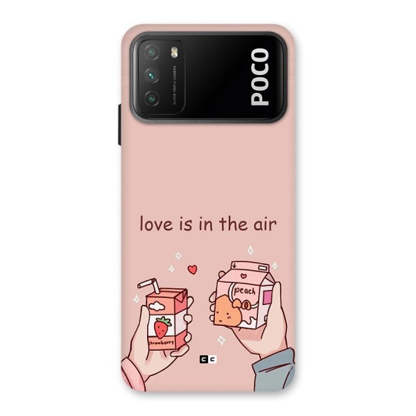 Love In Air Back Case for Poco M3