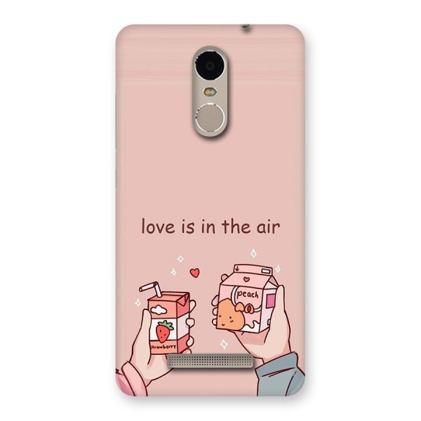 Love In Air Back Case for Redmi Note 3