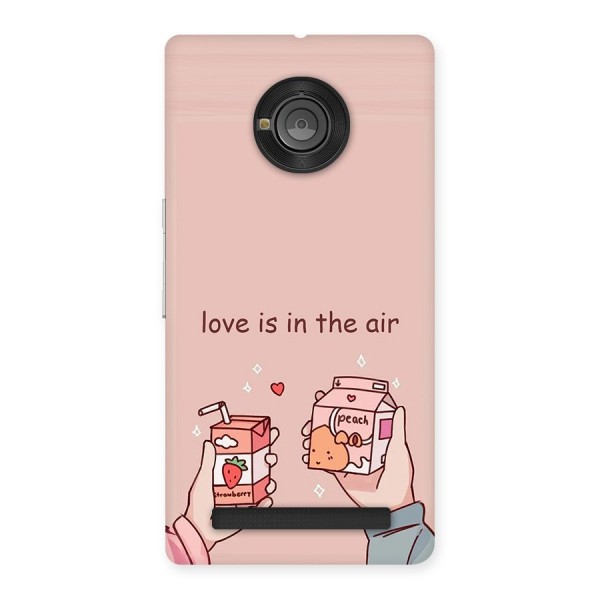 Love In Air Back Case for Yuphoria