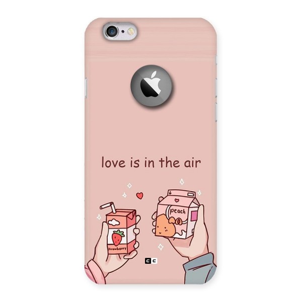 Love In Air Back Case for iPhone 6 Logo Cut