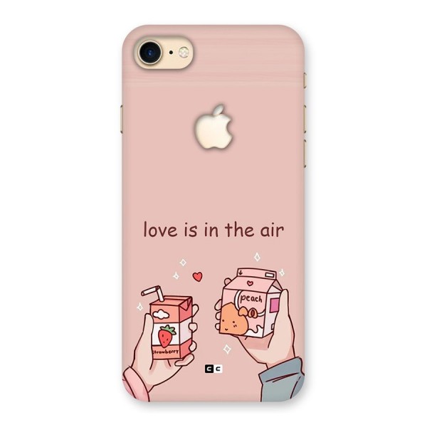 Love In Air Back Case for iPhone 7 Apple Cut