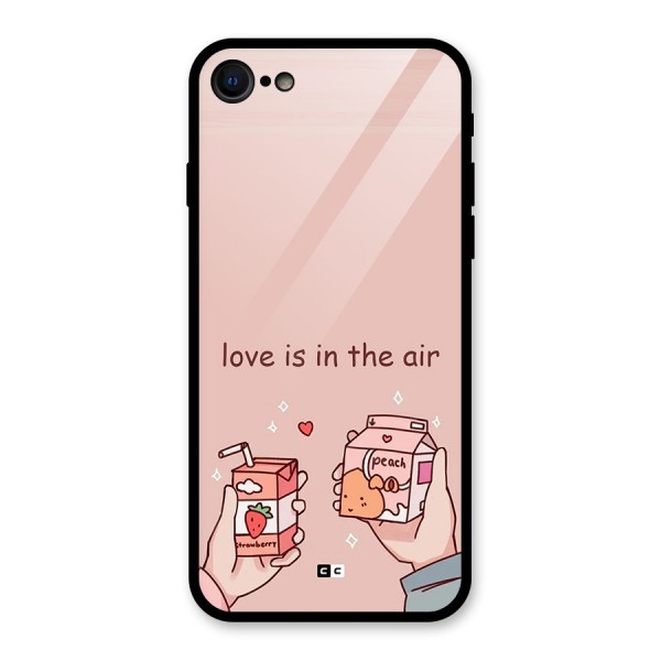 Love In Air Glass Back Case for iPhone 8