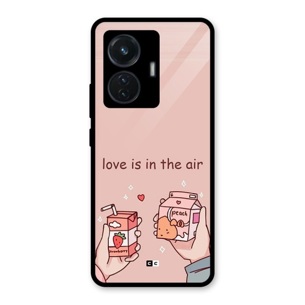 Love In Air Glass Back Case for iQOO Z6 44W