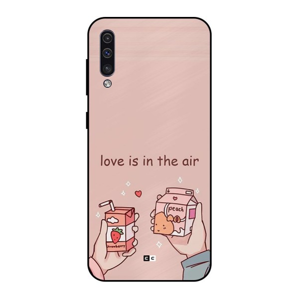 Love In Air Metal Back Case for Galaxy A30s