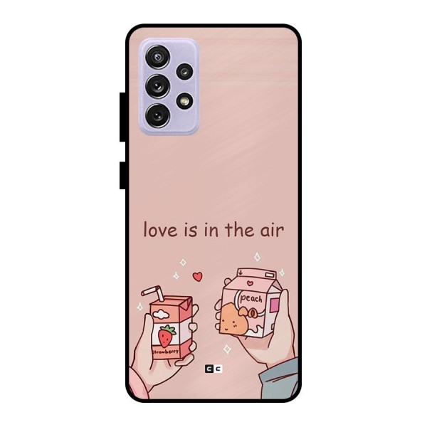 Love In Air Metal Back Case for Galaxy A72