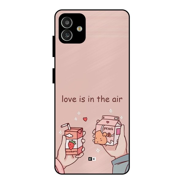 Love In Air Metal Back Case for Galaxy M13 5G