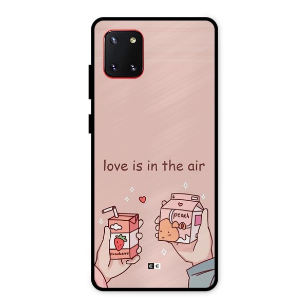Love In Air Metal Back Case for Galaxy Note 10 Lite