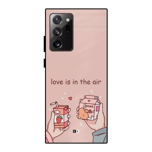 Love In Air Metal Back Case for Galaxy Note 20 Ultra